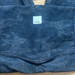 Vuori Navy marble leggings